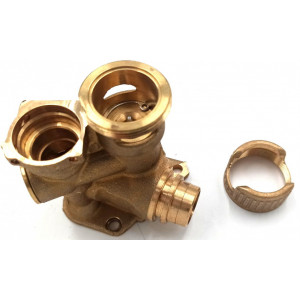 Клапан трехходовой подходит для VAILLANT TurboTEC, AtmoTEC 0020132682, 178978 / PROTHERM Пантера, Лев 0020014168