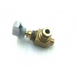 Кран подпитки подходит для VAILLANT Atmotec, Turbotec 0020018065 0020265137 / PROTHERM Пантера, Лев 0020038130 (серая ручка)
