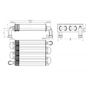 Теплообменник первичный подходит для PROTHERM Рысь, Ягуар с 2014 г. 0020120231